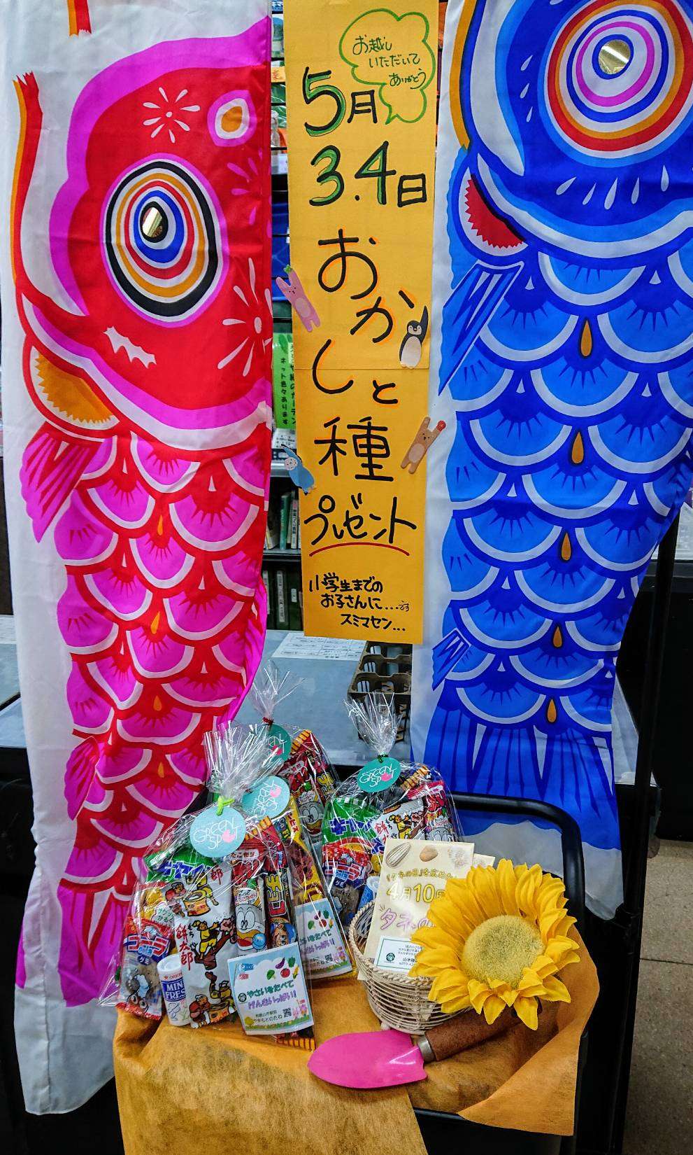 ５月です！色んなこと楽しみましょう！